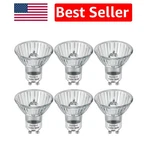 6-PACK GU10 35W Dimmable Halogen Bulbs Warm White Candle & Home Accent. Fixed Price $20.89.