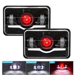 For Pontiac Firebird 1991-1997 Trans Sport Pair 4X6" Led Headlights Halo Beam. Fixed Price $56.99.
