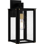 Quoizel ROB8408 Robbins 16" Tall Outdoor Wall Sconce - Black. Fixed Price $197.99.