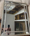 Large Uttermost Decorated Wall Mirror - 26.0" Tall X 34.0" Wide 1.25". Fixed Price $173.75.