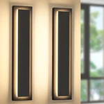 Modern Outdoor Wall Lights Long Exterior Lighting Fixtures,black. Fixed Price $81.21.