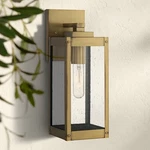 Quoizel Westover 14 1/4"H Antique Brass Outdoor Wall Light. Fixed Price $176.99.