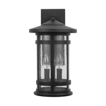 Capital Lighting Mission Hills Outdoor Wall Lantern, Black - 935521BK. Fixed Price $94.99.