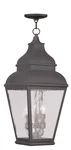Livex Lighting 2610 Bronze Exeter Outdoor Pendant With 3-LIGHTS. Fixed Price $1199.96.