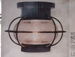 Sylvania Flush Ceiling Mount Fixture Series 1901 "vintage Essex". Fixed Price $13.99.