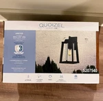 Matte Black Outdoor Wall Lantern Quoizel Amsted Farmhouse Porch Sconce Dimmable. Fixed Price $65.49.