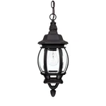 Capital Lighting 9868 Black French Country 1-LIGHT Outdoor Small Lantern Pendant. Fixed Price $88.65.