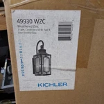 Kichler 49930 Wzc Candelabra Weather Zinc. Fixed Price $38.00.
