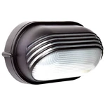 Satco Nuvo Oval Hooded Bulkhead Light 10" X 6.5" Architectural Bronze 60-523. Fixed Price $27.95.