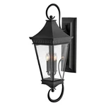 Hinkley Lighting Chapel Hill 4LT Outdoor Wall Mount, Black/clear - 27098MB. Fixed Price $1019.15.