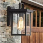 Lnc Matte Black Outdoor Wall 1-LIGHT Cage Lantern Sconce. Fixed Price $39.99.