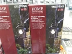 2 Home Decorators 1-LIGHT 6" Black Finish Outdoor Wall Lantern Sconce. Fixed Price $99.99.