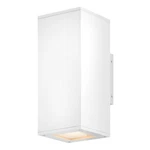 Hinkley Lighting Tetra 2LT Outdoor Wall Mount, White/etched Lens 28914TW-LL. Fixed Price $249.00.