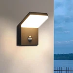 Black Led Motion Sensor Wall Light - Waterproof Outdoor Sconce 3000K 18W. Fixed Price $78.99.
