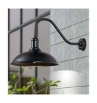 18" Large Barn Lights- Outdoor Gooseneck Wall Sconce Black Industrial W.... Fixed Price $176.26.