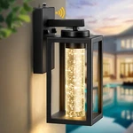 Vianis Outdoor Wall Sconce, Dusk Dawn Exterior Lighting Mount. Fixed Price $49.99.