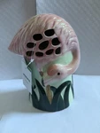 Sonoma Summer Outdoor Solar Lantern Flamingo Ceramic Tabletop Decor Patio. Fixed Price $18.99.