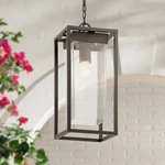 Kichler Mercer 24" High Olde Bronze Outdoor Hanging Light. Fixed Price $255.99.