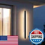 Daoseolo 57INCH Modern Outdoor Wall Sconce Color 3000K/4500K/6000K 50W IP65. Fixed Price $104.58.