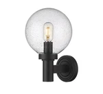 Z-lite 599M-BK Laurent Light 12.5 Inch Black Outdoor Wall *new Open Box*. Fixed Price $68.89.