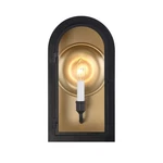 Savoy House Grotto 1LT Outdoor Wall Lantern, Black/gold/clear 5-410-331. Fixed Price $238.00.