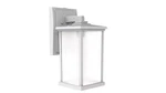 Textured White One Light Outdoor Wall From The Resilience Lanterns. Fixed Price $86.40.