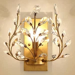 Modern Crystal Led Wall Lamp Sconce Bedside Hallway Lighting Fixture Usa. Fixed Price $33.73.