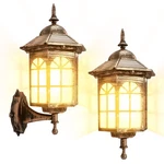 Solar Wall Lantern Lights Outdoor With 3 Lighting Modes, Waterproof 2 Pack. Fixed Price $37.99.