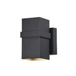 Vaxcel Lighting T0397 Black Lavage 7"H Integrated Led Outdoor Wall Sconce. Fixed Price $94.99.