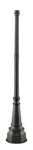 Z-lite 564P Bronze 84-1/4"H Outdoor Post. Fixed Price $535.50.