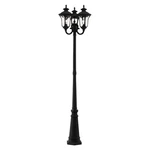 Livex Oxford Light Outdoor Head Post 23 Inch Wide By 87 High (7866-14). Fixed Price $450.00.