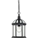 Nuvo Lighting 60/4979 Boxwood Outdoor Pendant Chandeller Textured Black. Fixed Price $83.99.