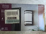 Hdc Mullen Oil Rubbed Bronze Hardwired Led Exterior Wall Lantern Sconce. Fixed Price $49.99.