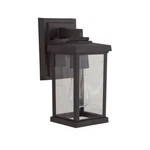 Craftmade Resilience Light 11" Outdoor Lantern, Bronze/clear ZA2404-BZ-C. Fixed Price $64.99.