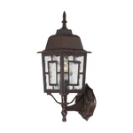 Nuvo 60/3488 - Banyan 17" Outdoor Wall Lantern Bronze W/ Clear Water Glass. Fixed Price $63.99.