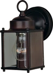 Maxim 6879 Bronze/clear Side Door 8" 1-LIGHT Wall Sconce. Fixed Price $48.60.