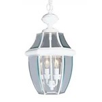 Livex Lighting Monterey 2 Outdoor Chain Hang White. Fixed Price $293.96.