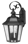 Hinkley Lighting H1676 17.5"H 3 Lantern Outdoor Wall Sconce - Black. Fixed Price $379.00.