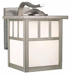 Vaxcel OW14673ST Mission 7-INCH Outdoor Wall Light, Stainless Steel. Fixed Price $177.63.