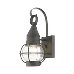 Livex Lighting 26900 Newburyport 14" Tall Outdoor Wall Sconce - Charcoal. Fixed Price $247.96.