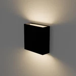 Modern Led Wall Sconce Outdoor Up Down Lamp, Black Aluminum Waterproof W.... Fixed Price $98.89.