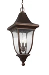 Feiss OL13109PTBZ Oakmont Patina Bronze Light 28" 12" W Outdoor Pendant. Fixed Price $403.86.