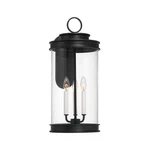 Englewood 3-LIGHT Outdoor Wall Lantern In Matte Black. Fixed Price $526.00.
