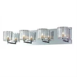 Alico Crystal 4-LIGHT Wall Fixture Bathroom Vanity Lighting Modern Lamp Chrome. Fixed Price $395.95.