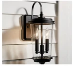 Kichler Holmden -light 17.32-IN Black Hardwired Outdoor Wall. Fixed Price $71.99.