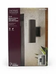 Home Decorators Turrill Matte Black Outdoor Wall Cylinder Light Porch Sconce. Fixed Price $47.00.