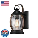 Westinghouse 6335100 Canyon One-light Outdoor Wall Fixture Textured Black And. Fixed Price $94.75.