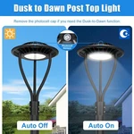 150W Led Post Top Light Fixture With Photocell,commercial Street Area Pole. Fixed Price $146.20.
