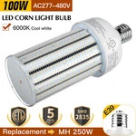 480V Led Corn Bulbs 100W E39 Mogul Base -14000LM -warehouse Lighting. Fixed Price $63.35.