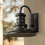 Generation Lighting Redding Station 12" Bronze Outdoor Barn. Fixed Price $180.00.